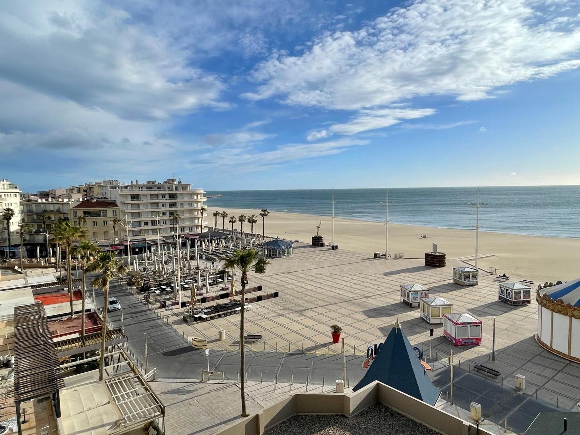 T2 Vue Mer Canet Plage - Le Petit Paradis Dış mekan fotoğraf